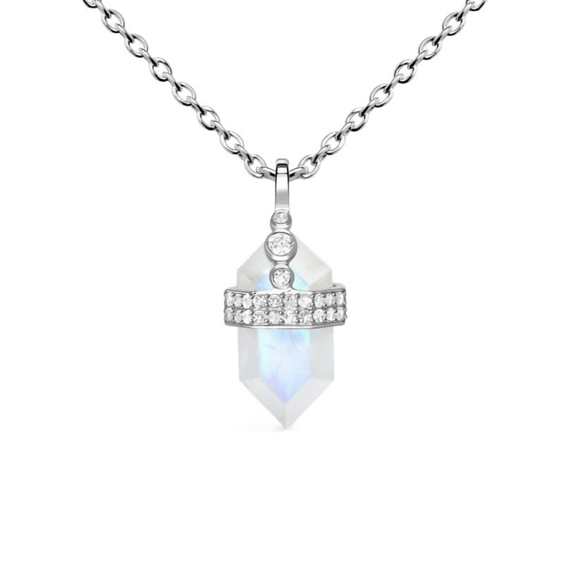 Collar Emma con Piedra lunar