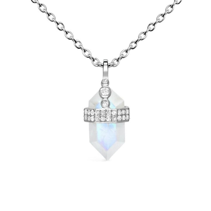 Collar Emma con Piedra lunar