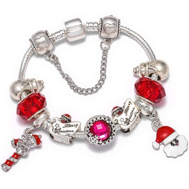 Pulsera con tema navideño
