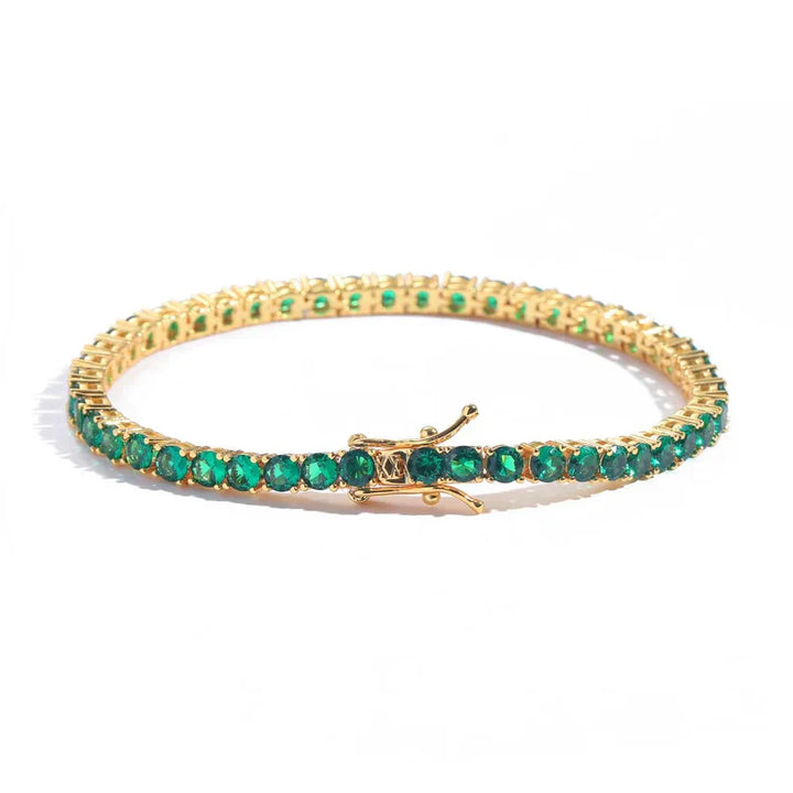 Pulsera Ella con esmeralda