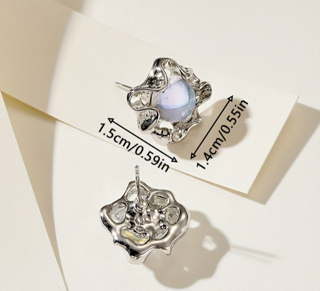 Pendientes de luna llena