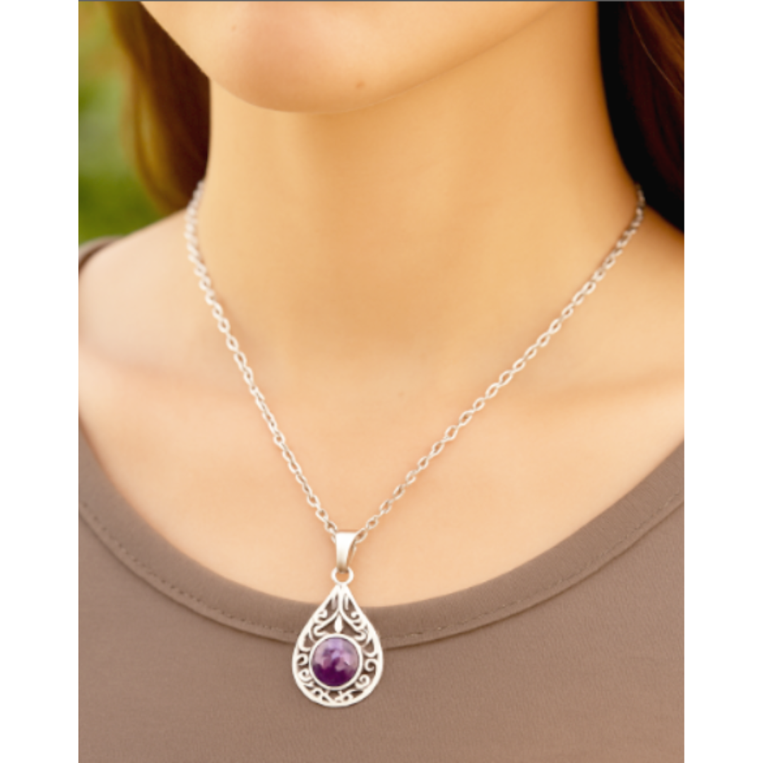 Collar Paula Amatista